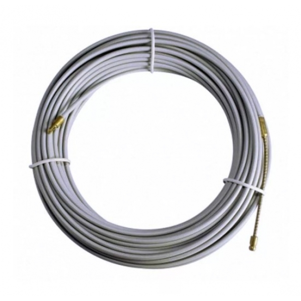 Passa-Fio de Nylon com Alma de Aço 10 m Cinza Elétrica Bichuette