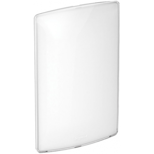 Placa 4 x 2 Cega Nereya Sugar Gloss 663203 Pial Legrand