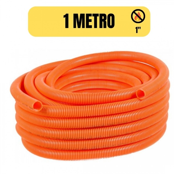 Mangueira Corrugada Conduite Flexivel 1 Laranja Cemar 914158