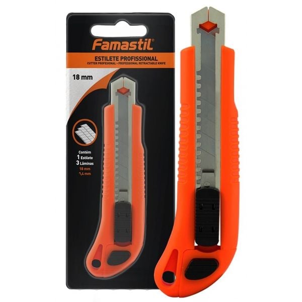 Estilete 18 mm Profissional F29.07 Foxlux