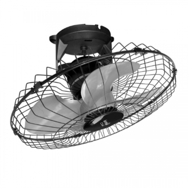 Ventilador Orbital 50 cm Turbo Preto Bivolt Loren Sid