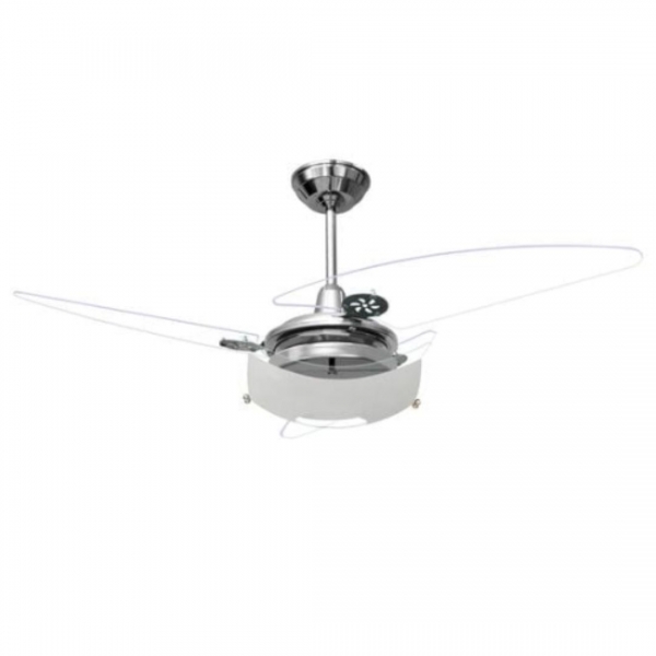 Ventilador Teto Diplo Ônix Cromado 127 V Loren Sid