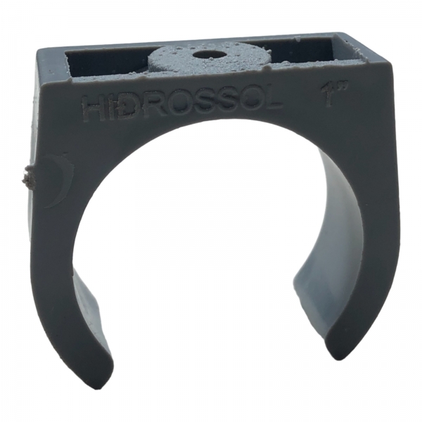 Abraçadeira PVC Cinza 1 Pol. A21.03 Hidrossol