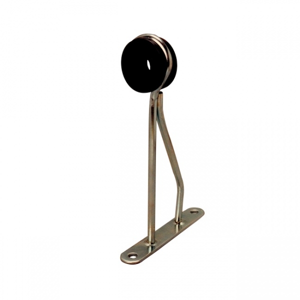 Isolador Simples Horizontal 100 mm com Chapa de Encosto Reforçada para SPDA Gelcam