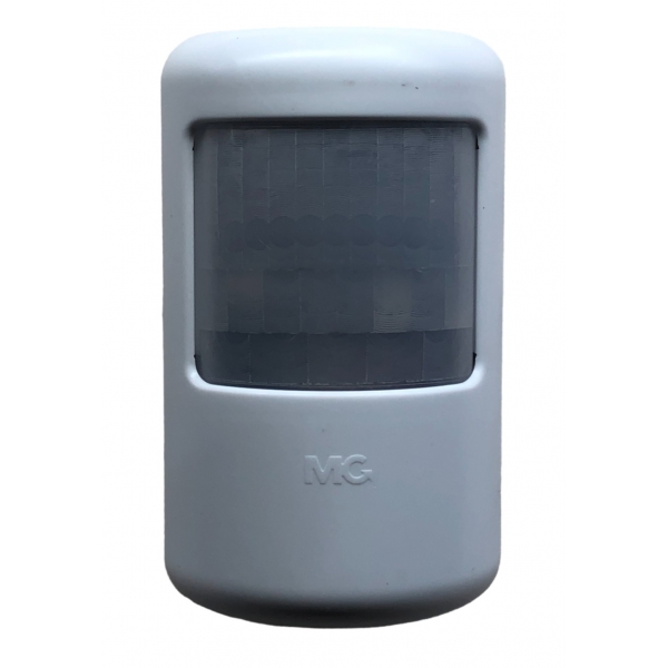 Sensor Presença Parede com Fotocélula Branco MPS-40F Margirius