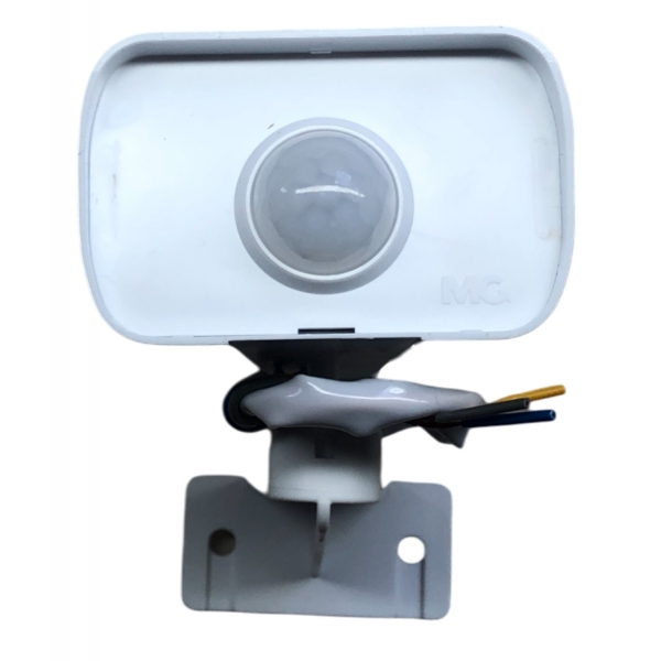Sensor Presença Externo Com Fotocélula Branco MPX-40F Margirius