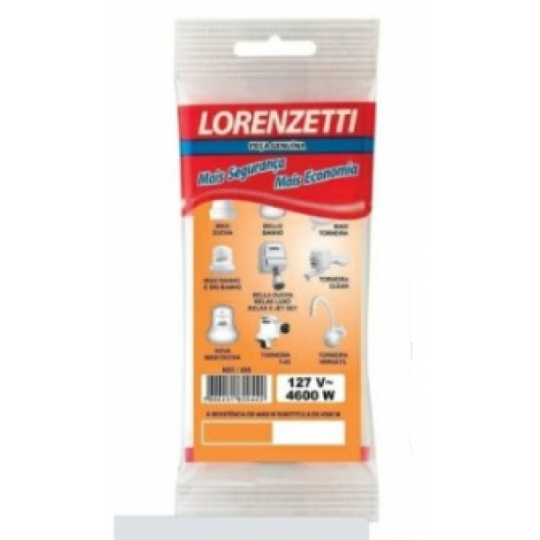 Resistência Maxi Ducha 4600 W x 127 V Lorenzetti Ref 055