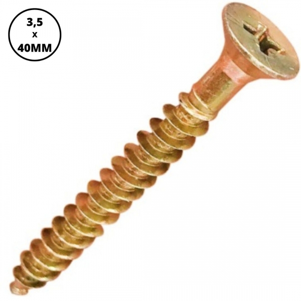 PARAFUSO CABECA CHATA JFX PHILIPS 3,5X40MM 27252