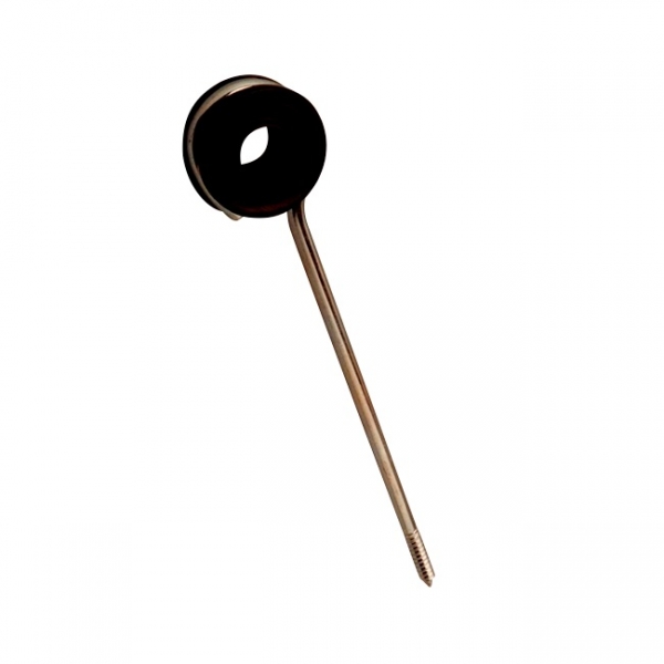 Isolador Simples Fixação Horizontal 200 mm Rosca Soberba Para-raio Elétrica Bichuette