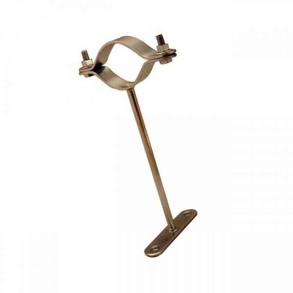 Suporte Tubo Fixação Horizontal 1 1/2 Polegada Para-raio Elétrica Bichuette