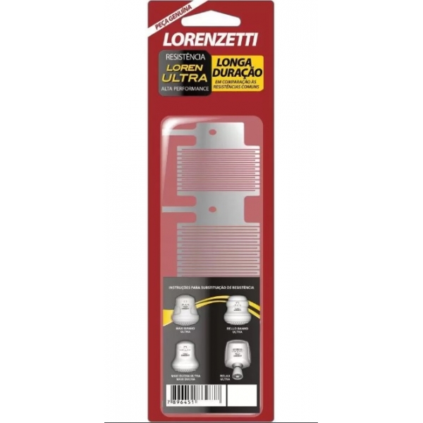 Resistência Bello Banho Ultra 5500 W x 220 V 065A Lorenzetti