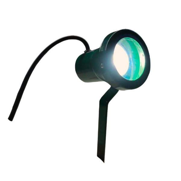 Espeto de Jardim Blindado para Lâmpada GU10 Verde Elétrica Bichuette