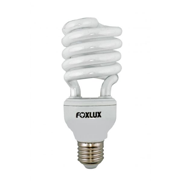 Lâmpada Fluorescente Compacta Espiral 30 W 220 V E27 6.400 K EB30.2 Foxlux