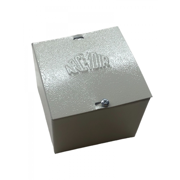 Caixa de Passagem de Sobrepor em Chapa 100 x 100 x 100 mm Arcoir
