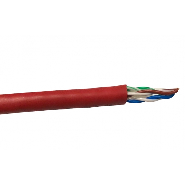 CABO P/COMP CAT6 VERMELHO CMX SOHOPLUS FURUKAWA