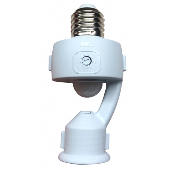 Sensor de Presença com Soquete E27 com Fotocélula MPQ-40F Margirius