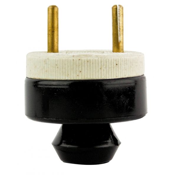 Plugue Polarizado 2 x 30 A Porcelana 40.20 Foxlux