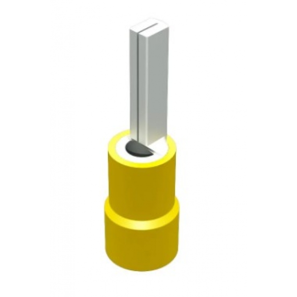 Terminal Pino Pré-Isolado para Cabo 70 mm² Amarelo Intelli