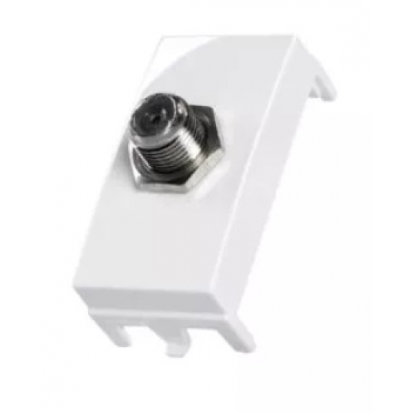 MODULO TV COAXIAL BRANCO MARGIRIUS SLEEK PA016044