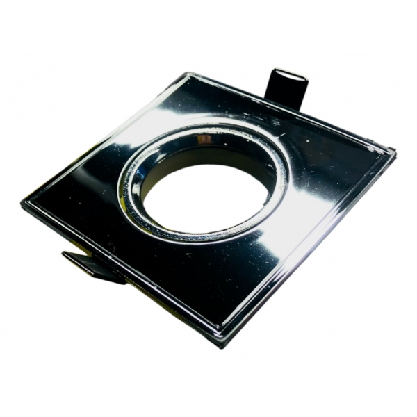 Spot Quadrado Embutir Movel Mr16 Dicroica Cromado Iluctron