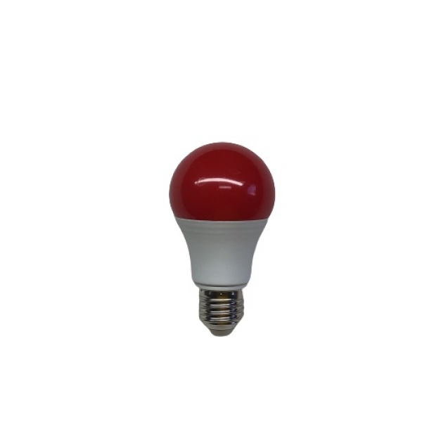 Lampada LED Bulbo A60 7 W E27 Vermelha Bivolt 90.82 Foxlux