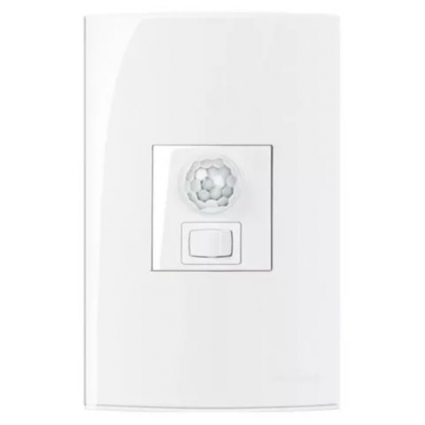 Conjunto Sensor Presença Bivolt C/interruptor Margirius Sleek