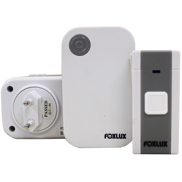 Campainha Musical Sem Fio Bivolt 12.01 Foxlux