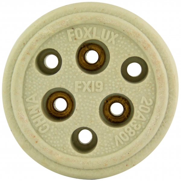 Tomada Sobrepor Polarizada Porcelana 3x20a 40.19 Foxlux