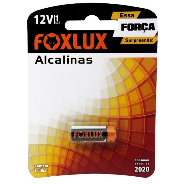 Pilha Alcalina 12 V LR23 em Blister Foxlux 95.07