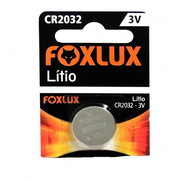 Bateria Cr2032/01b 3v 95.10 Foxlux