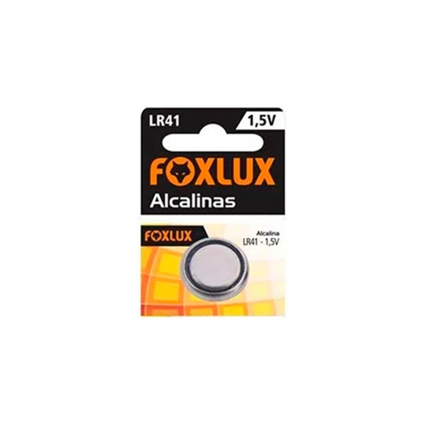 Bateria Alcalina 1,5v Lr41 Blister 95.13 Foxlux