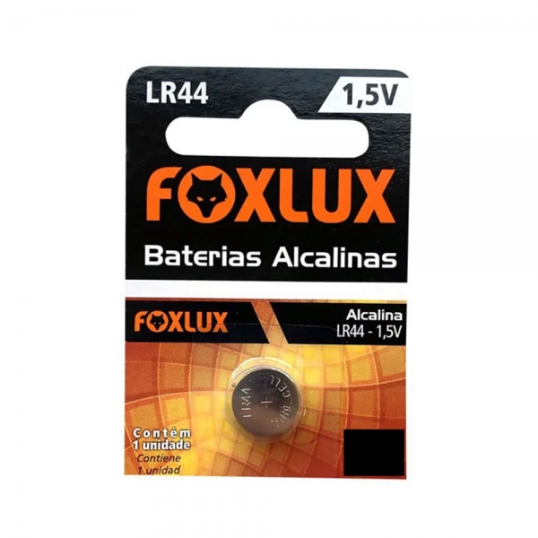 Bateria Alcalina 1,5v Lr44 Blister 95.14 Foxlux