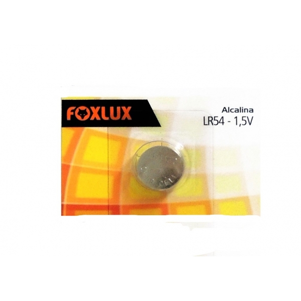 Bateria Alcalina LR54 1,5 V 95.18 Foxlux