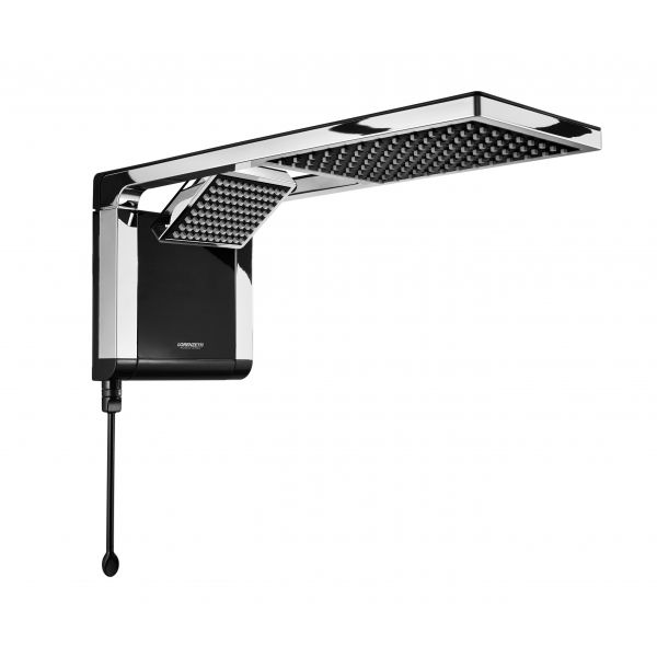 Chuveiro Acqua Duo Ultra Preto/cromado 7800 W x 220 V Lorenzetti