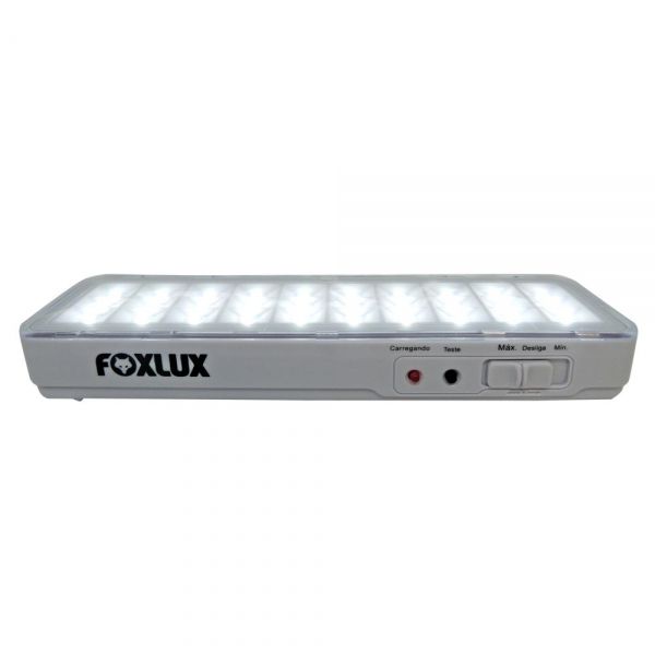 LUMINARIA EMERGENCIA 30LED BIVOLT FOXLUX 17.16