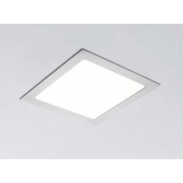Painel Quadrado Embutir 18 W LED Bivolt 6500 K Led90.48 Foxlux