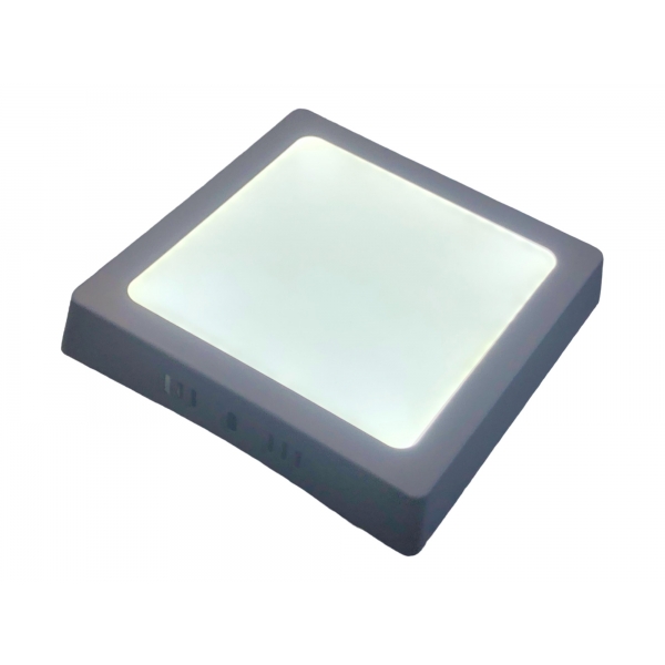 Painel Quadrado Sobrepor 12 W LED Bivolt 6500 K Led90.66 Foxlux