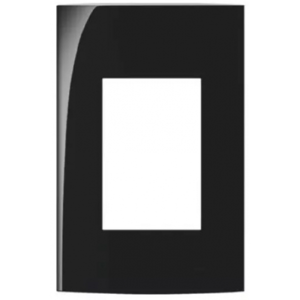 Placa 4 x 2 3 Postos Preta Ebony PA015913 Margirius