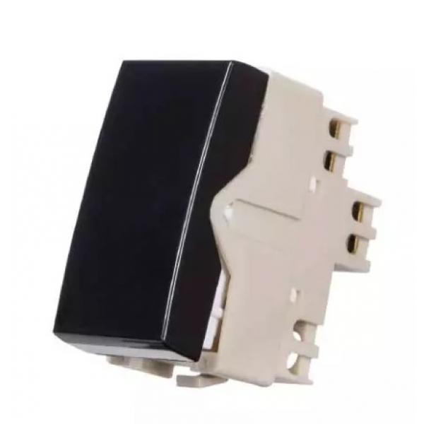 Interruptor Simples 10 A Preto Margirius Ebony PA016811