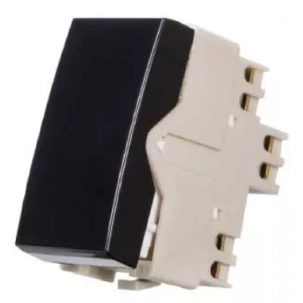 Interruptor Paralelo 10 A Preto Margirius Ebony PA016812