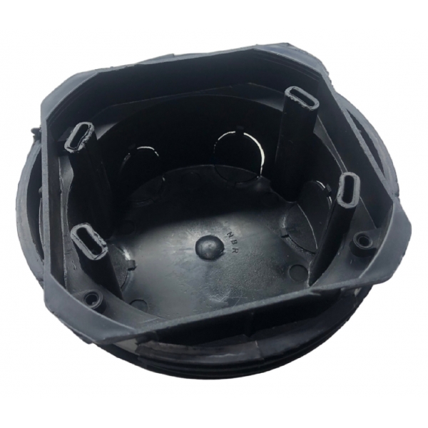 Caixa de Luz de Embutir para Bloco 4 x 4 Autotravante com Tampa Modelo 2 Lockbox