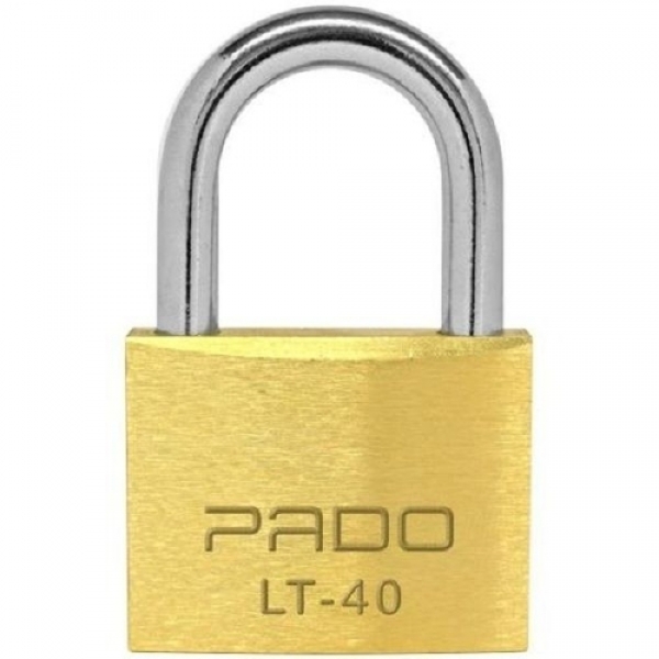 Cadeado de Latão LT 40 mm com 2 Chaves Pado