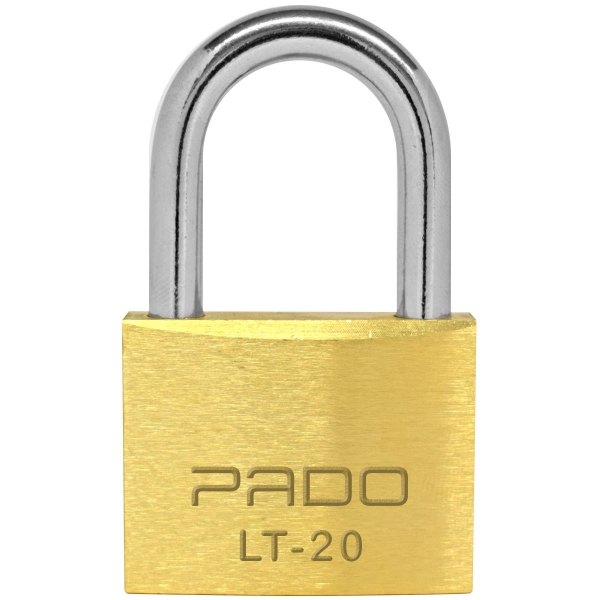 Cadeado de Latão LT 20 mm com 2 Chaves Pado