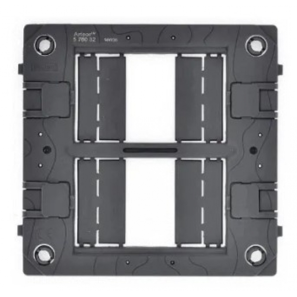 Suporte 4 x 4 para 3+3 Módulos Arteor 576032B Pial Legrand