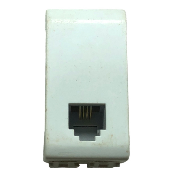 Tomada RJ11 Branca Linha Prime Decor PRM044101 Schneider Electric