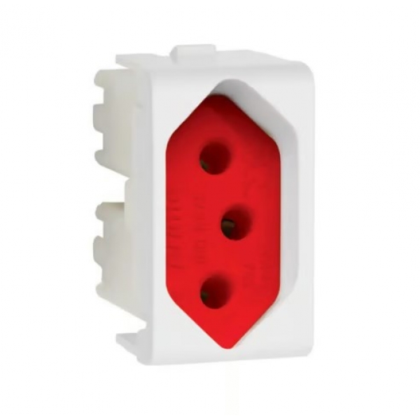 Tomada 2p+t 20a Vermelha Schneider Electric