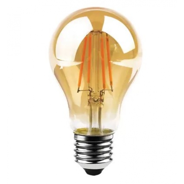 Lâmpada LED Filamento Bulbo A60 4 W E27 2200 K EmbuLED