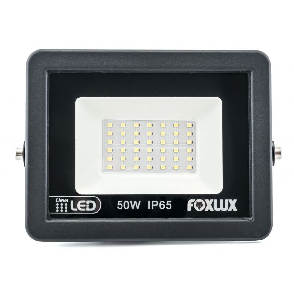 Projetor LED Alumínio 50 W 6500 K Bivolt Led38.22 Foxlux