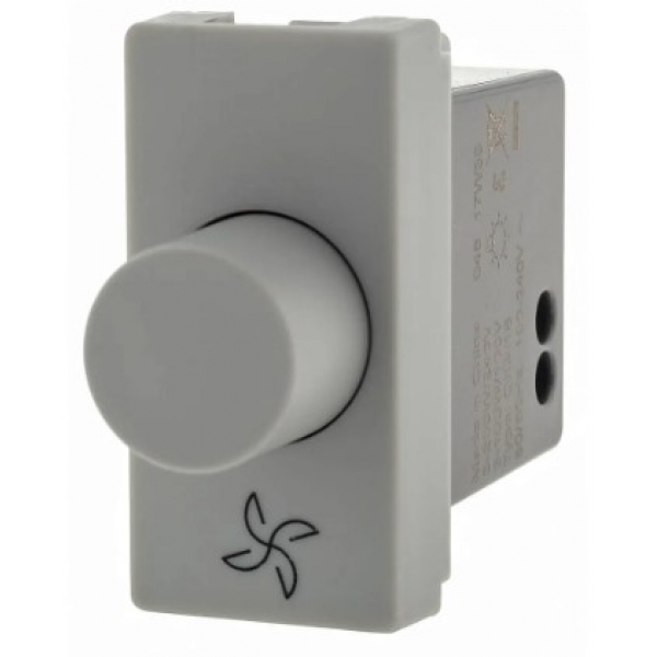 Variador de Velocidade para Ventilador 160 VA Bivolt Cinza Pial Plus+ 611027CZ Pial Legrand