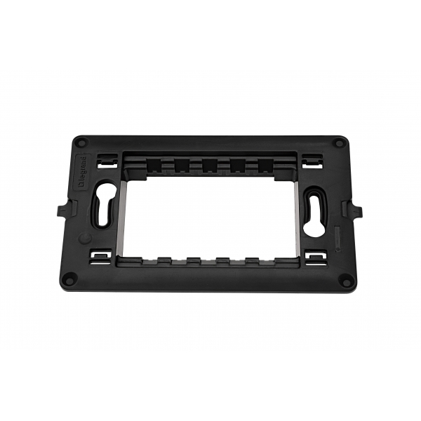 Suporte 4 x 2 para 3 Módulos Pial Plus+ 612122NT Pial Legrand